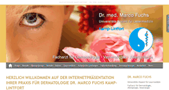 Desktop Screenshot of dr-fuchs.de